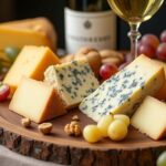 Rezeptidee Wein zum Essen Käseplatte mit hausgemachter Wein-Birnen-Marmelade